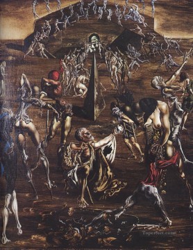  Surrealism Oil Painting - Resurrection of the Flesh Surrealism